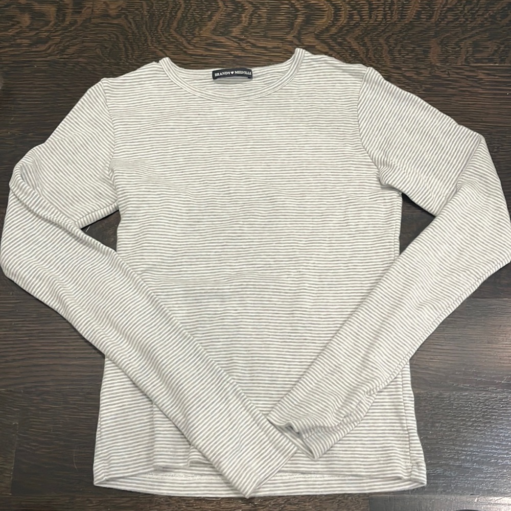 Striped brandy Melville long sleeve
